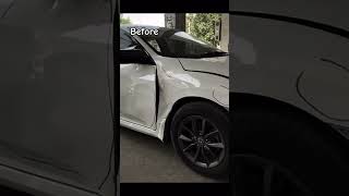 Honda Civic Fender and Door Dry Denting [upl. by Ruel]