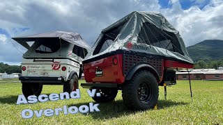 Tentrax Model Comparison  Ascend and Overlook Overland Camping Trailers [upl. by Nolahc290]