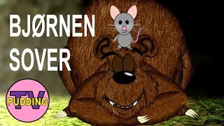 Bjørnen sover  Norske barnesanger [upl. by Dnalram472]