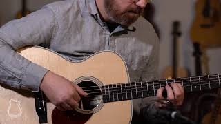 Collings OM2H Sitka Spruce amp Indian Rosewood demo [upl. by Idissac]