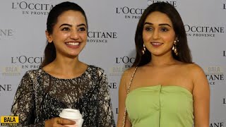 Helly Shah And Tanya Sharma at Loccitane Beauty amp Beyond Soirée Pop Up Live [upl. by Devine301]