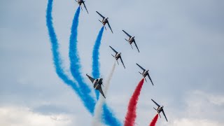 RAFALE SOLO DISPLAY et PATROUILLE DE FRANCE Vol Spécial Cambrai 3 Sept 2022 [upl. by Latta36]