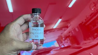 Initial overview of Armour Detail Supply Phobic Spray Coating [upl. by Airamas]