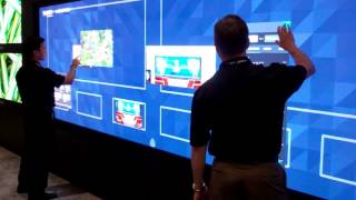 BEST Awardwinner Leyards LED MultiTouch Video Wall [upl. by Proudman]