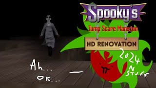 Im very scared now Spookys jumpscare mansion [upl. by Euqinay684]