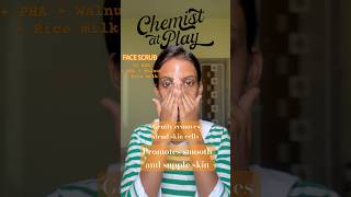 Chemistplay face scrubreviewskincarefacescrubbrighteningytshortsytbrowngirlmalayalamdusky [upl. by Ynnelg]