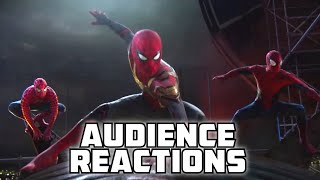 SPIDERMAN NO WAY HOME For Tony Audience Reactions  DECEMBER 16 2021 [upl. by Aivatnohs]