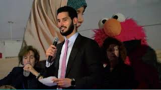 Hassan Jameel speech for Action for Refugee Education [upl. by Onivag197]