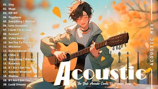 Best Acoustic Cover  Chill Acoustic Love Songs Playlist 2024  Acoustic Guitar Songs Of All Time [upl. by Nakashima]