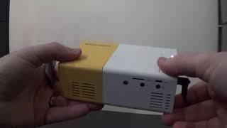 Cheap and Cheerful Review  Excelvan YG300 Mini Projector [upl. by Eecyak]