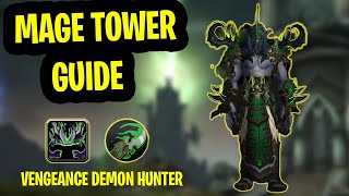 Vengeance Demon Hunter Mage Tower Guide  The Highlords Return Challenge Guide Dragonflight [upl. by Parthen]