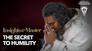 The Secret to Humility  Paramahamsa Vishwananda [upl. by Karrah]