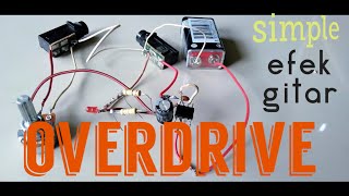 cara membuat efek gitar overdrive sederhana [upl. by Shah793]