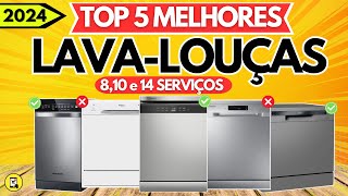 💦Top 5 Melhores Lava Louças p 2024  Lava Louças de 8 10 e 14 serviços Qual a Melhor Lavalouças [upl. by Hsinam]