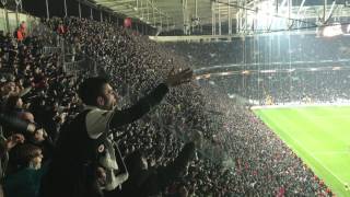 İŞTE TARİHİ ANONS SONRASI GOL VE TRİBÜNLER  BEŞİKTAŞ  OLYMPİAKOS ÇEYREK FİNALİ GETİREN TARAFTAR [upl. by Victoir]