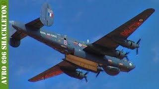 Avro 696 Shackleton  aircraft  HD [upl. by Zarihs]