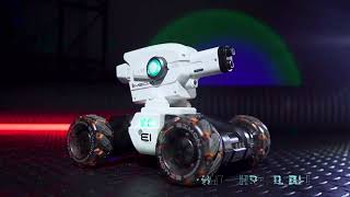 Laser Targeting Guesture Gontrol RC Tank Toy  MECHA GUARDIAN [upl. by Assilram457]