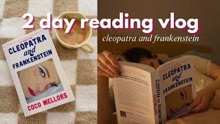 two day reading vlog  cleopatra and frankenstein [upl. by Reyna]