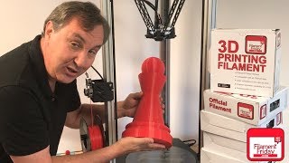 Printing BIG on SeeMeCNC Artemis plus Practical Print on CR10 Mini for FilamentFriday [upl. by Wera]