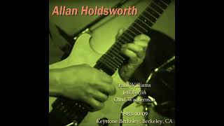 Allan Holdsworth  Bass Solo  Devil Take The Hindmost 19831009 Keystone Berkeley Berkeley CA [upl. by Beyer162]