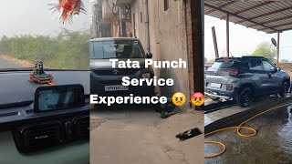 aaj punch ki service kra hi li 😒 but my experience is  😔 😟 😡tatapunchlikeviralsharetrending [upl. by Chlores184]