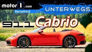 Windige Kiste Porsche 911 992 Cabrio  UNTERWEGS mit Daniel Hohmeyer [upl. by Jerrie]