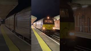 67021 with a 5 tone at Basingstoke 27112024 [upl. by Oelak629]