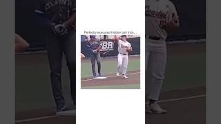 Better hidden ball trick or bad baserunning 🤔 [upl. by Story]