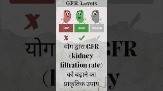 Improve Glomerular filtration RateGFR by Yoga GFR को बढ़ाने का सबसे आसान उपाय gfr kidney ckd [upl. by Essile824]