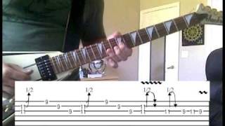 Santeria Solo Lesson amp Cover W TAB [upl. by Seth]