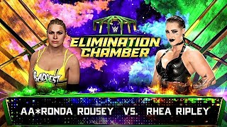 Rhea Ripley Vs Ronda Rousey  WWE  WWE2K23  PS5  The Gaming Gladiators [upl. by Scotti]