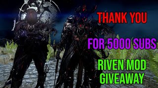 5000 SUBS SPECIAL RIVEN MODS GIVEAWAY [upl. by Frisse]