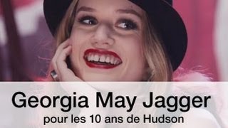 Georgia May Jagger son grand cabaret pour les 10 ans de Hudson [upl. by Elad451]