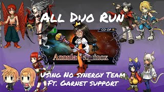 DFFOO All duo run Using non synergy parties in Annular Equinox Lufenia Lv 200220 [upl. by Gery]