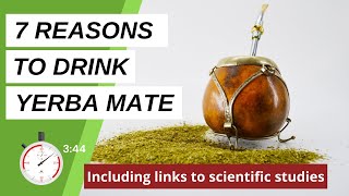 HEALTH BENEFITS OF YERBA MATE  7 Reasons to Drink Yerba Mate [upl. by Enilrek]