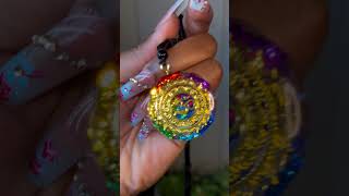 Chakra Necklace Review  Stunning Gemstone amp Gold Details ChakraJewelrytiktokfinds unboxing [upl. by Sidoon585]