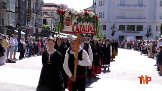 Procesión del Lunes de Bailas por San Juan  Soria 2024 [upl. by Hoenack]