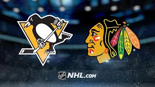 Saad Blackhawks dominate Penguins 101 [upl. by Chere669]