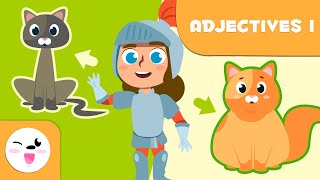 ADJECTIVES 🐭 Animals 🐘 Vocabulary for Kids 🐢🐆 Episode 1 [upl. by Dahl]