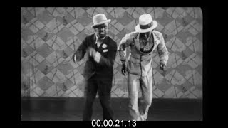 Tap Dancing in Blackface 1930s  Film 1000128 [upl. by Milburr]