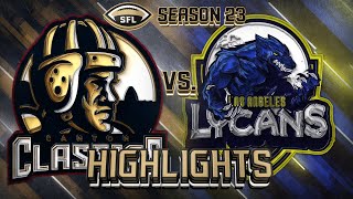 SFL HIGHLIGHTS Season 23 Week 11  Canton  Los Angeles [upl. by Savvas339]