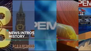 1TV Vremya Intros History since 1968 [upl. by Gaultiero]