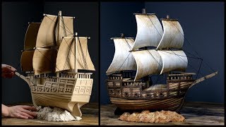 ❣DIY Pirate Ship Using Cardboard❣ [upl. by Courtney]