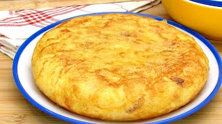 ✅ TORTILLA ESPAÑOLA Receta Fácil y Jugosa de patatas [upl. by Garald548]