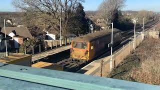 3W90 passing salfords trainspotteruk railway uktrainspotting train britishrailways [upl. by Ennaeiluj]