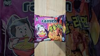 Boodles ramen chicken manchurian noodles korean foodlover [upl. by Refitsirhc]