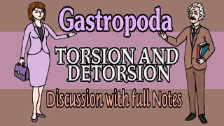 Gastropoda Torsion amp Detorsion Full Notes With Discussion [upl. by Hyacintha298]