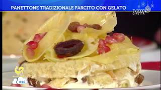 Lantipasto della vigilia di Natale e il panettone farcito col gelato [upl. by Yaral]