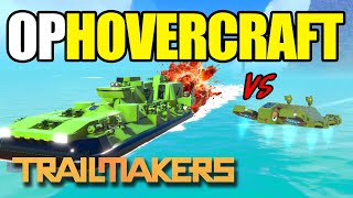 EPIC Battle Supercharged Hovercraft Takes On Tiny Rival in Trailmakers Multiplayer [upl. by Audrie229]