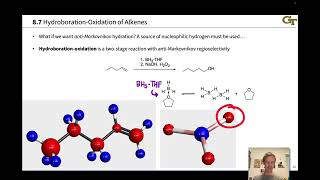 Hydroborationoxidation of Alkenes [upl. by Esoj]